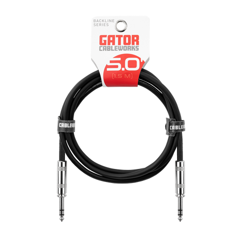 5-foot TRS ¼” Male to Male Balanced Patch Cable