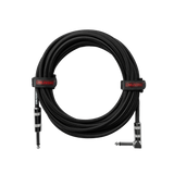 10 Foot Strt to RA Braided Instrument Cable-BB