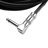 10 Foot Strt to RA Braided Instrument Cable-BB
