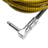 10 Foot Strt to RA Braided Instrument Cable-BRY