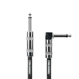 10 Foot Strt to RA Braided Instrument Cable-BRY