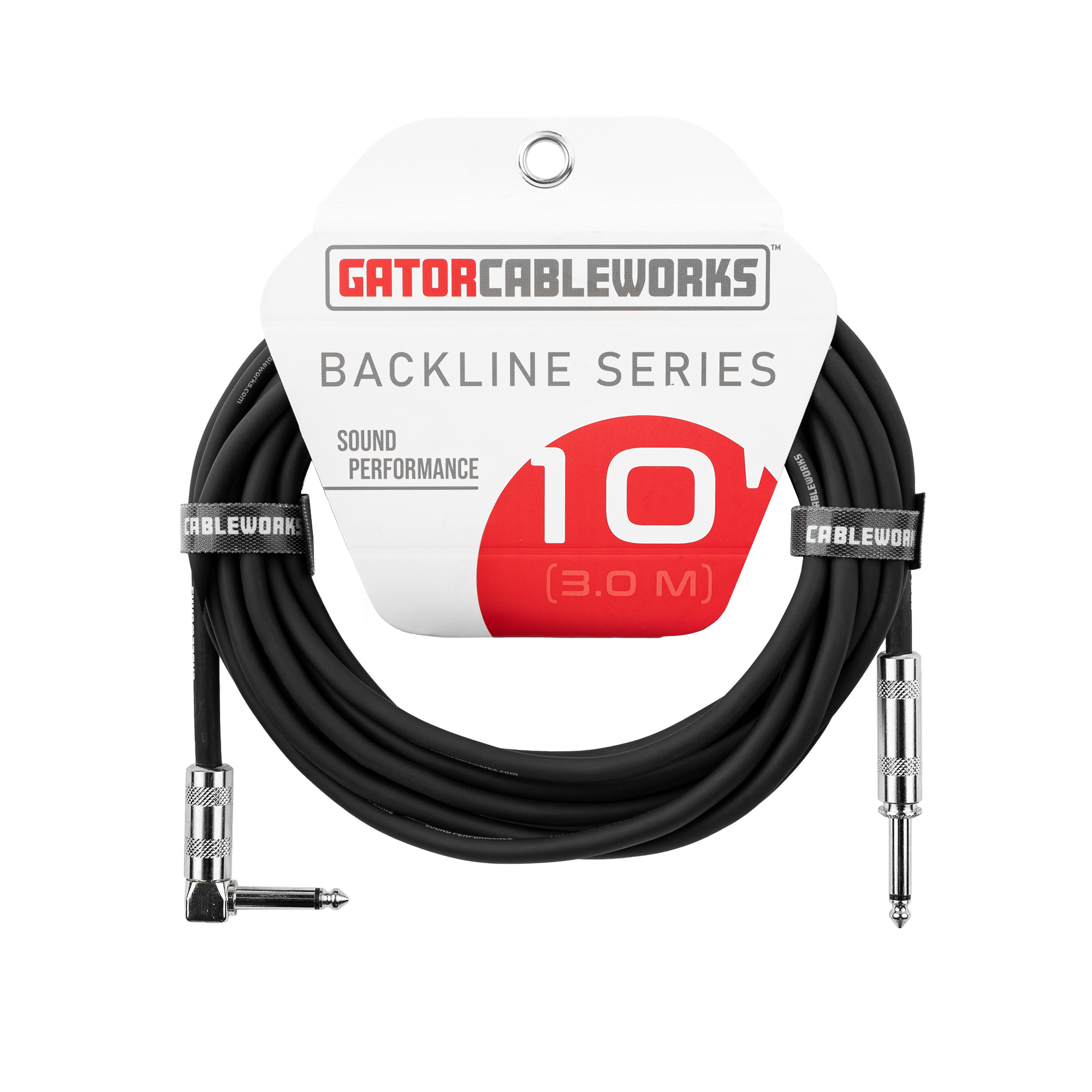 10 Foot Strt to RA instrument Cable - Backline