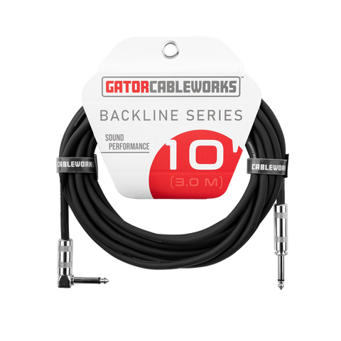 10 Foot Strt to RA instrument Cable - Backline