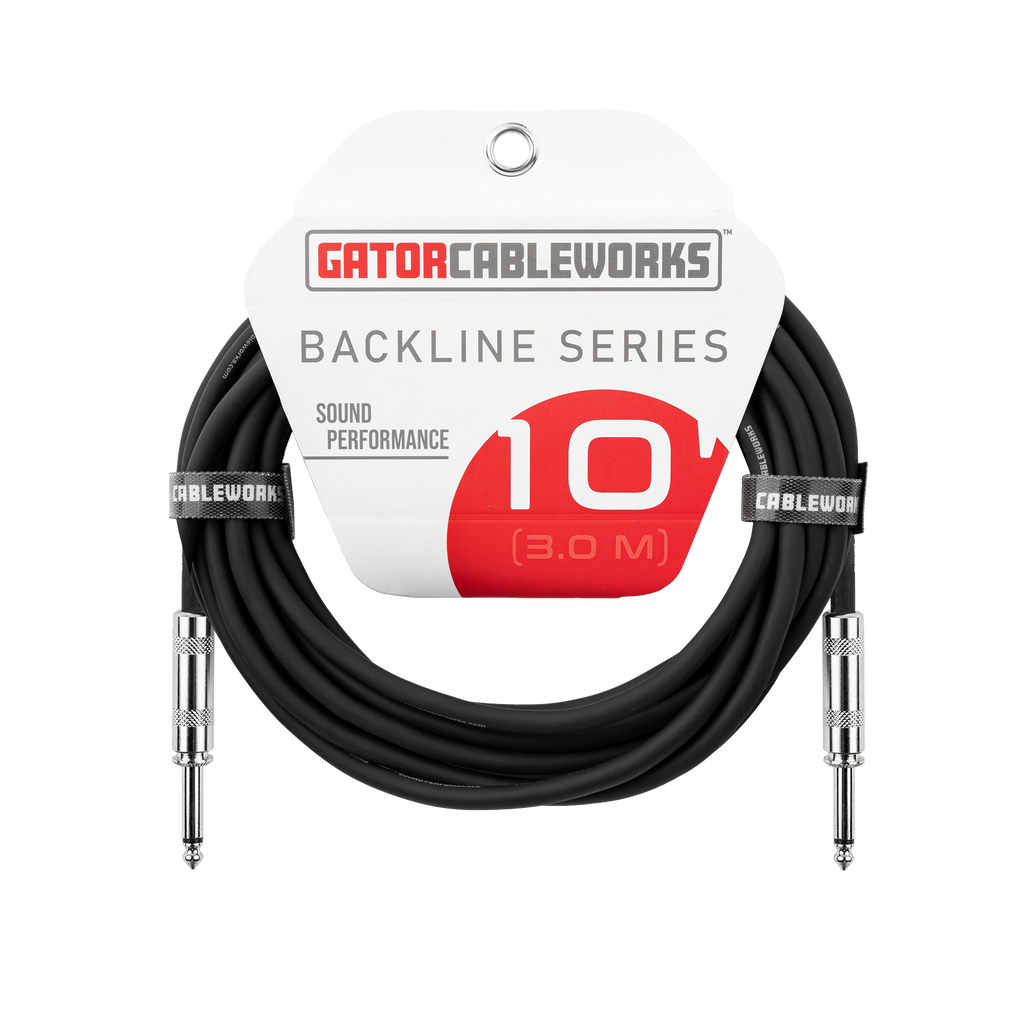 10 Foot Strt to Strt instrument Cable - Backline