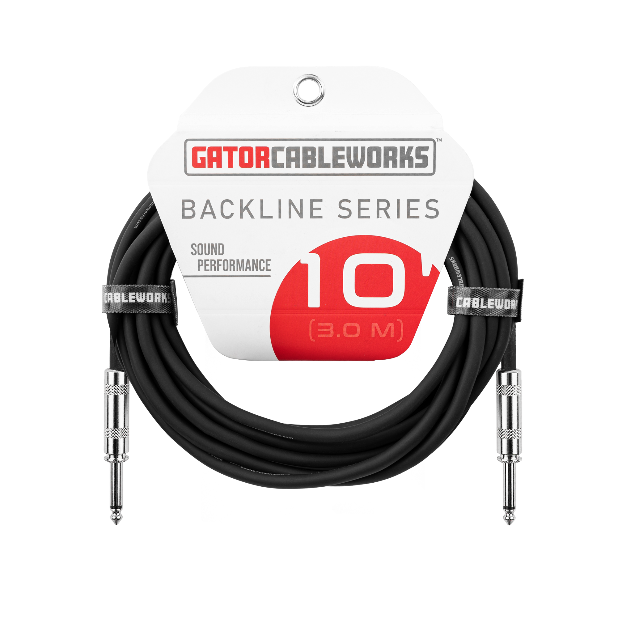 10 Foot Strt to Strt instrument Cable - Backline