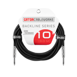 10 Foot Strt to Strt instrument Cable - Backline