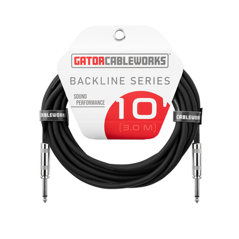 10 Foot Strt to Strt instrument Cable - Backline