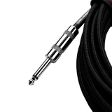 20 Foot Strt to RA Braided Instrument Cable-BB