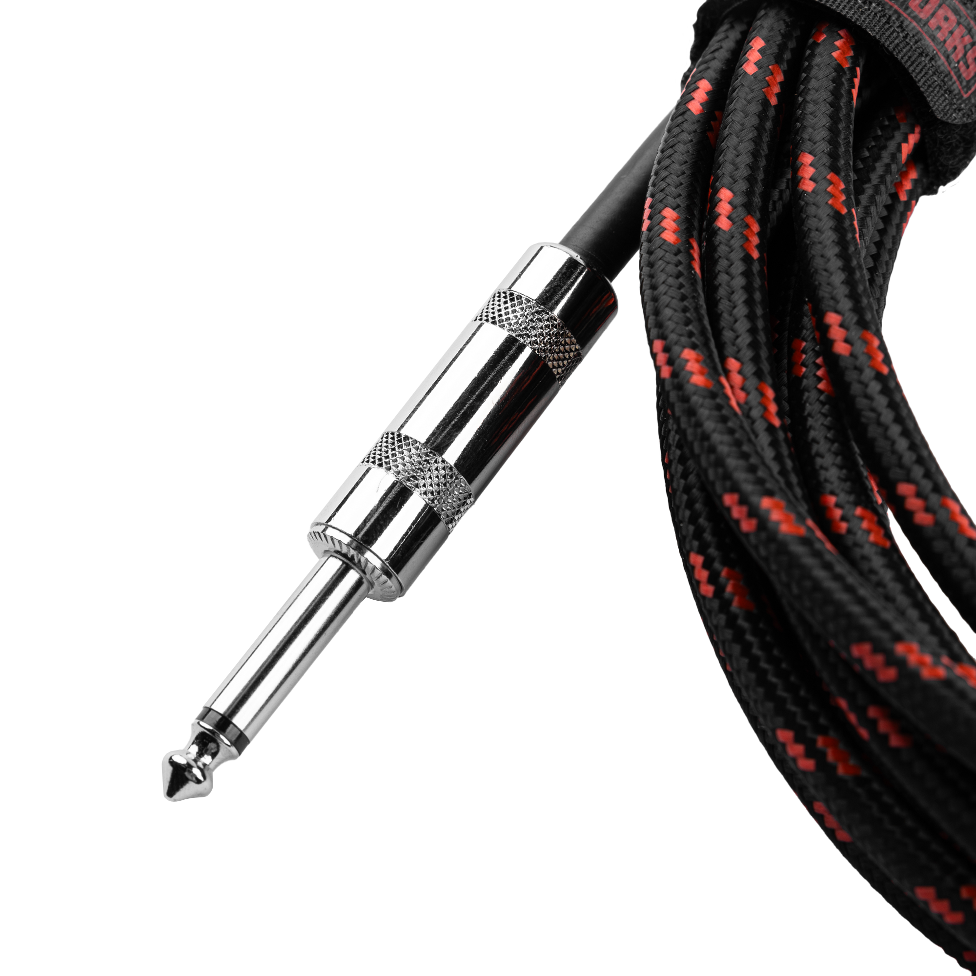 20 Foot Strt to RA Braided Instrument Cable-BRD