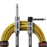 20 Foot Strt to RA Braided Instrument Cable-BRY