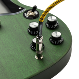 20 Foot Strt to RA Braided Instrument Cable-BRY