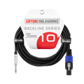 10 Foot TS to Twist Lock Connector Speaker Cable