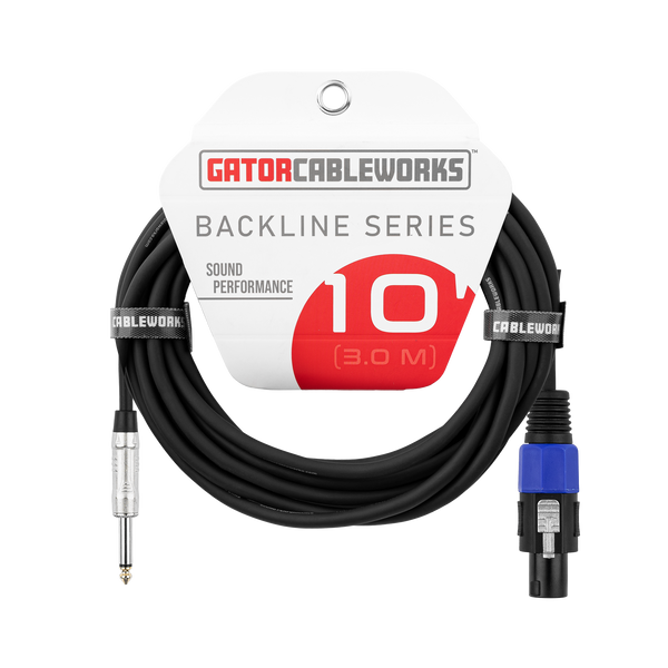 10 Foot TS to Twist Lock Connector Speaker Cable