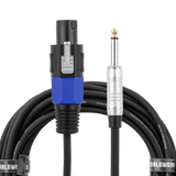 10 Foot TS to Twist Lock Connector Speaker Cable