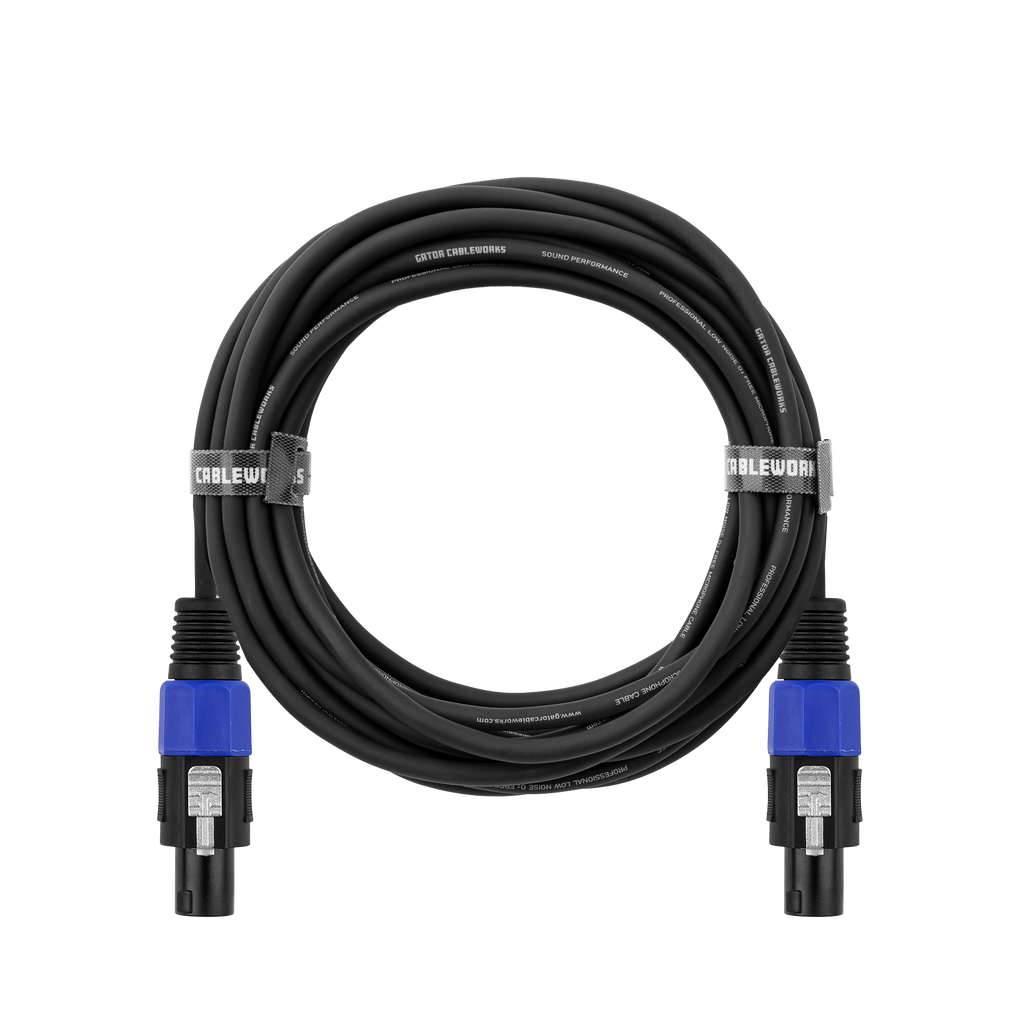 10 Foot Twist Lock Connector Speaker Cable