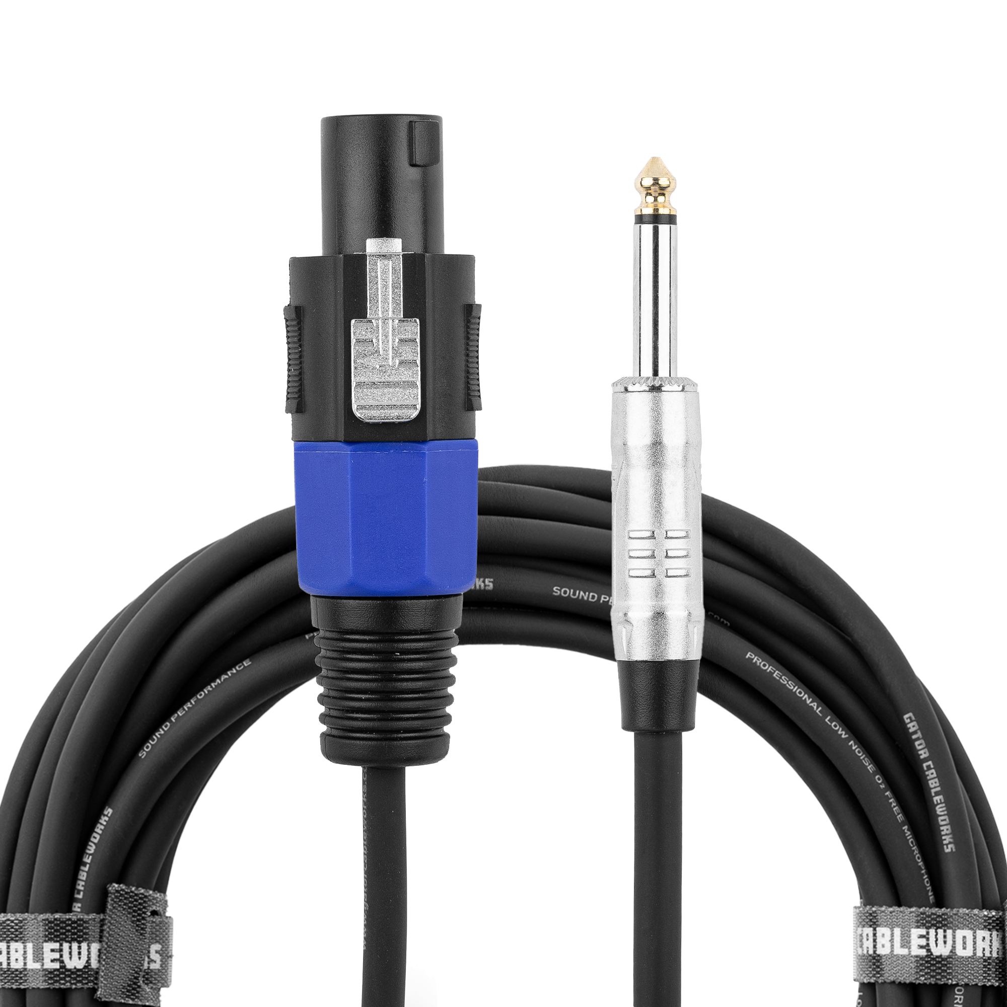 25 Foot TS to Twist Lock Connector Speaker Cable