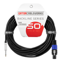 50 Foot TS to Twist Lock Connector Speaker Cable
