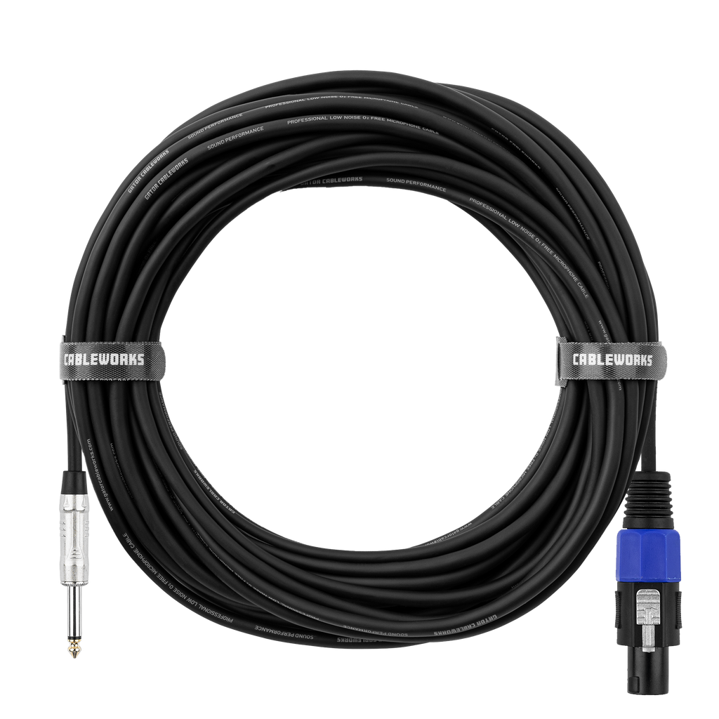 50 Foot TS to Twist Lock Connector Speaker Cable