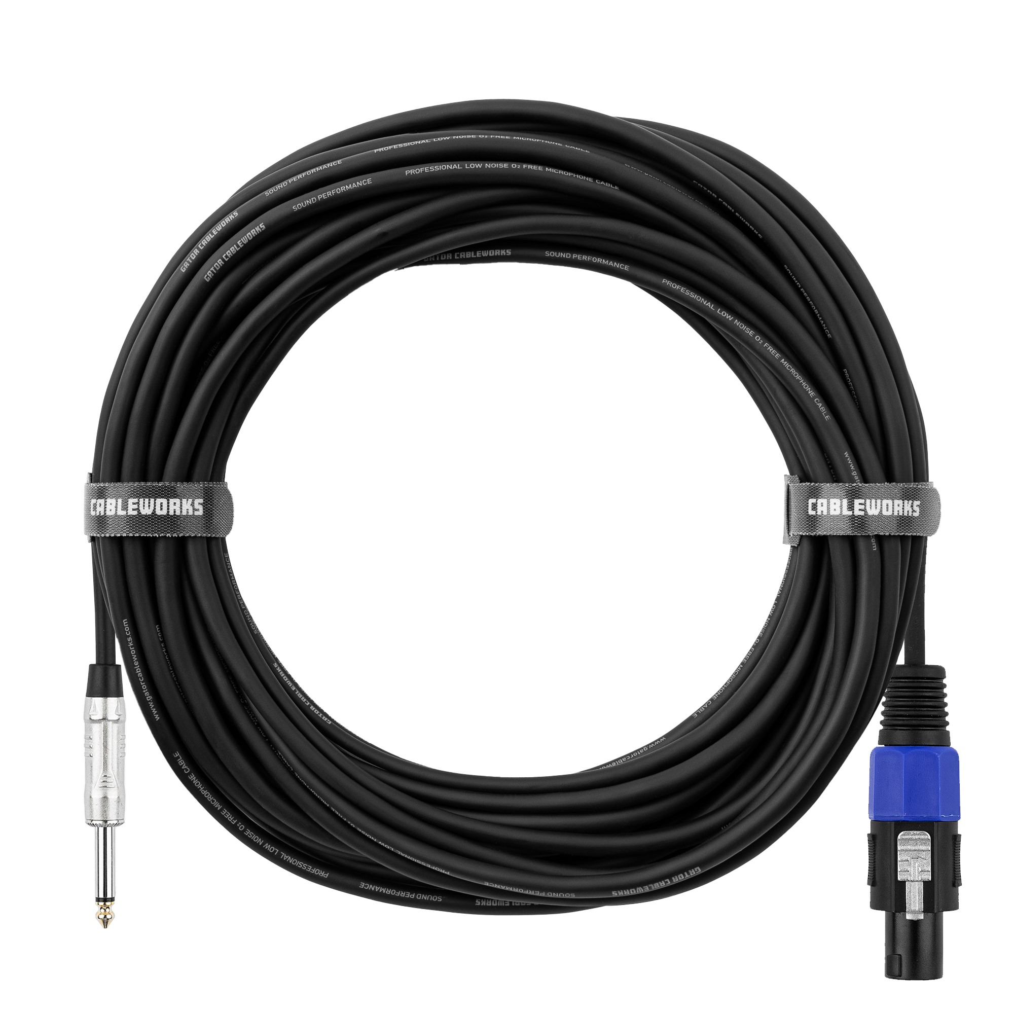 50 Foot TS to Twist Lock Connector Speaker Cable