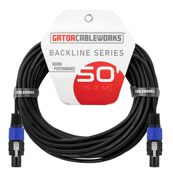 50 Foot Twist Lock Connector Speaker Cable