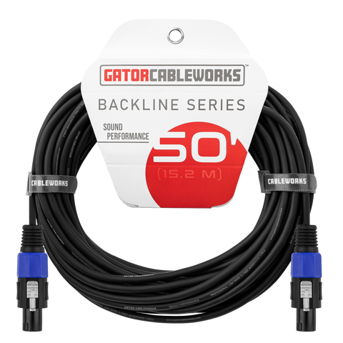 50 Foot Twist Lock Connector Speaker Cable