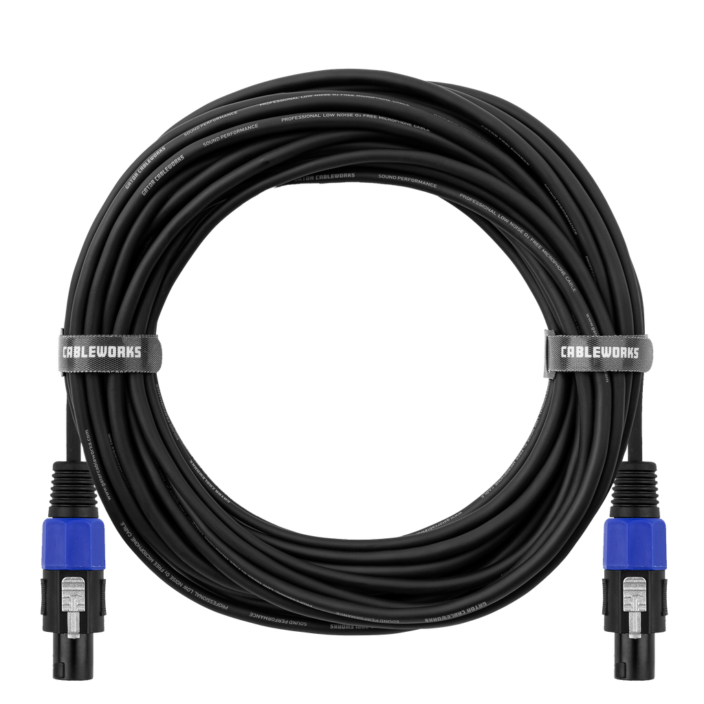 50 Foot Twist Lock Connector Speaker Cable