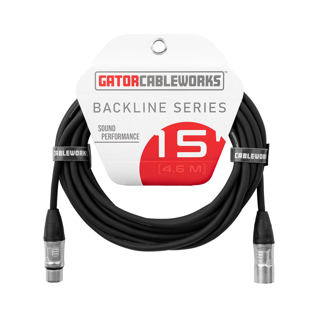 15 Foot XLR Microphone Cable