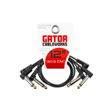 3PK of Composer Series Flat Patch Cable - 12 inch