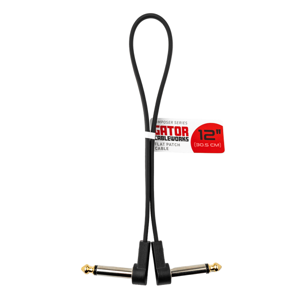 Composer Series Flat Patch Cable - 12 inch