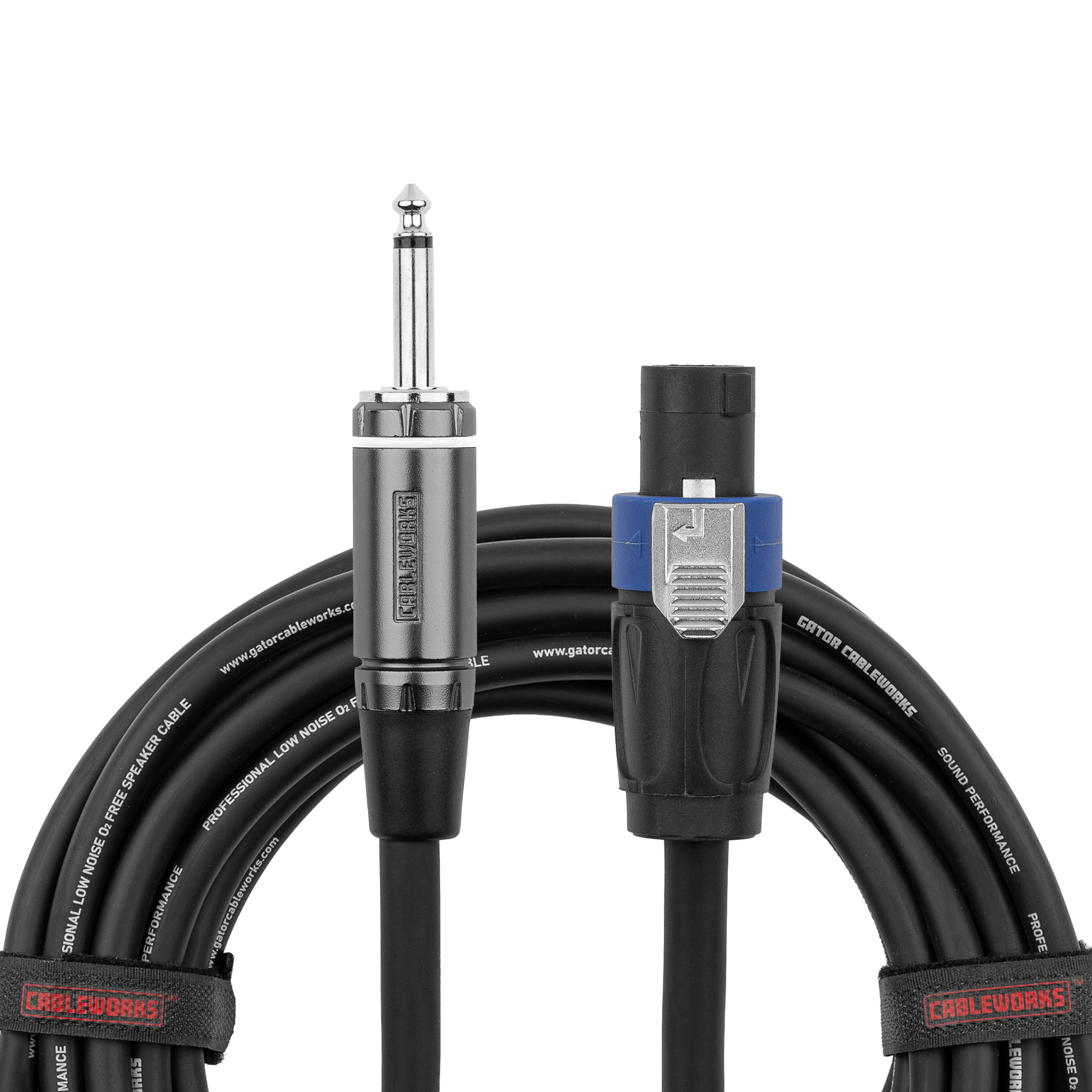 6 Foot TS to Twist Lock Connector Speaker Cable