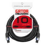 10 Foot TS to Twist Lock Connector Speaker Cable