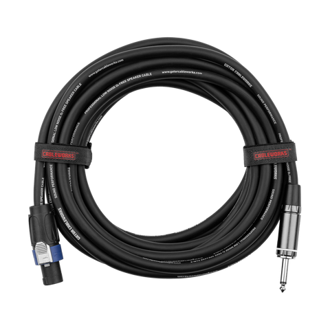 15 Foot TS to Twist Lock Connector Speaker Cable