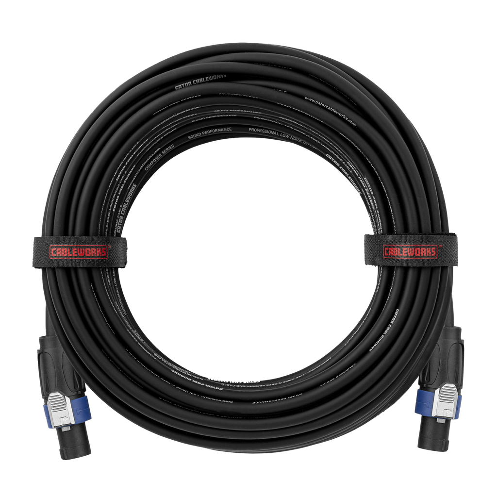 50 Foot Twist Lock Connector Speaker Cable