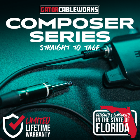 Composer Straight Wireless Instrument Cable - 3 foot