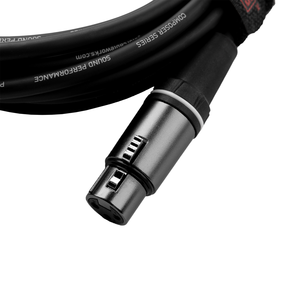 3 Foot XLR Microphone Cable - Composer