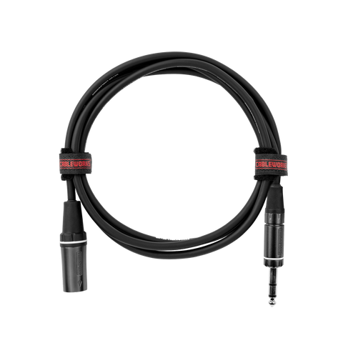 5 Foot XLR M to TRS Cable