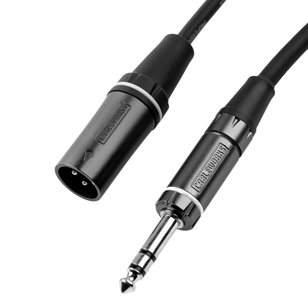 5 Foot XLR M to TRS Cable