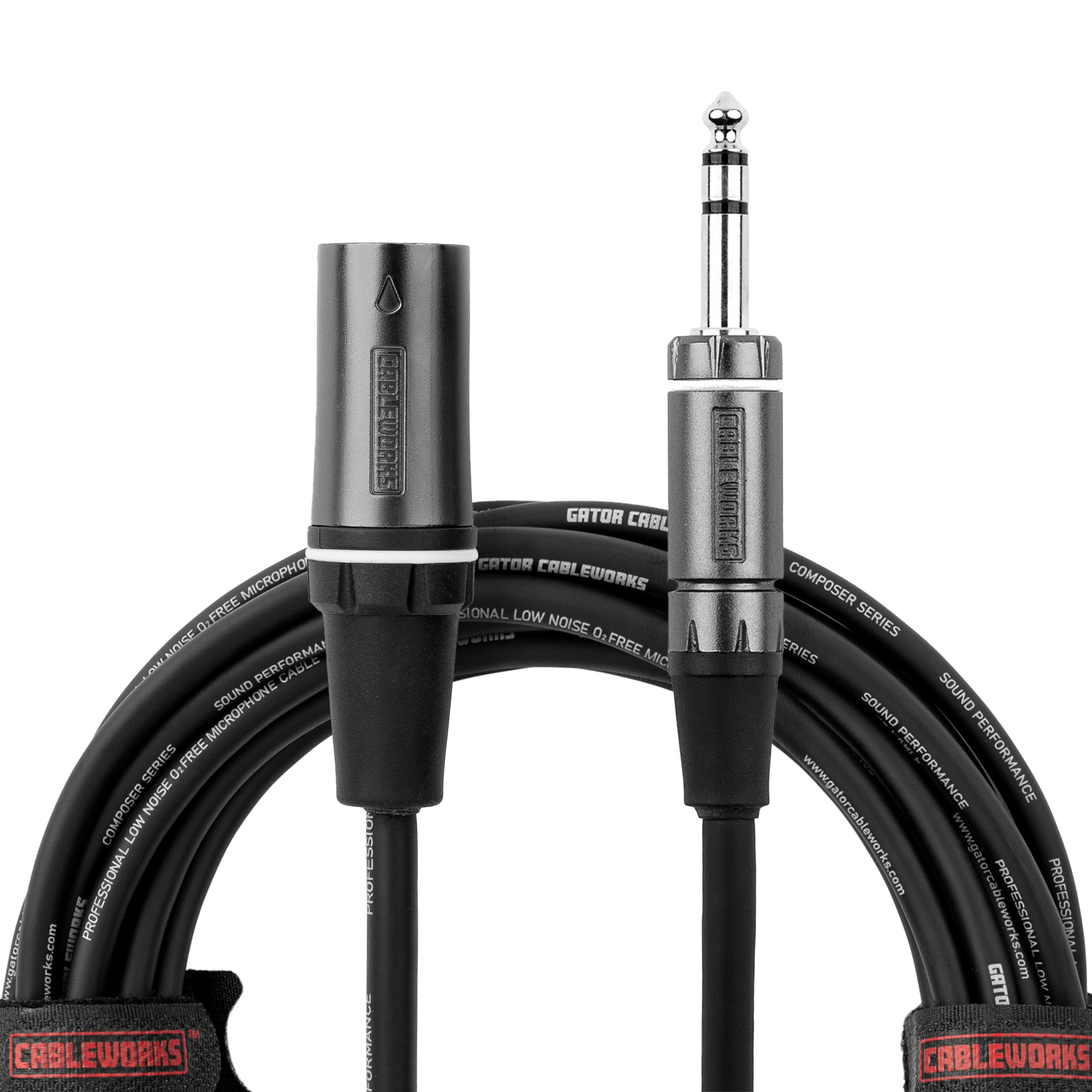 5 Foot XLR M to TRS Cable