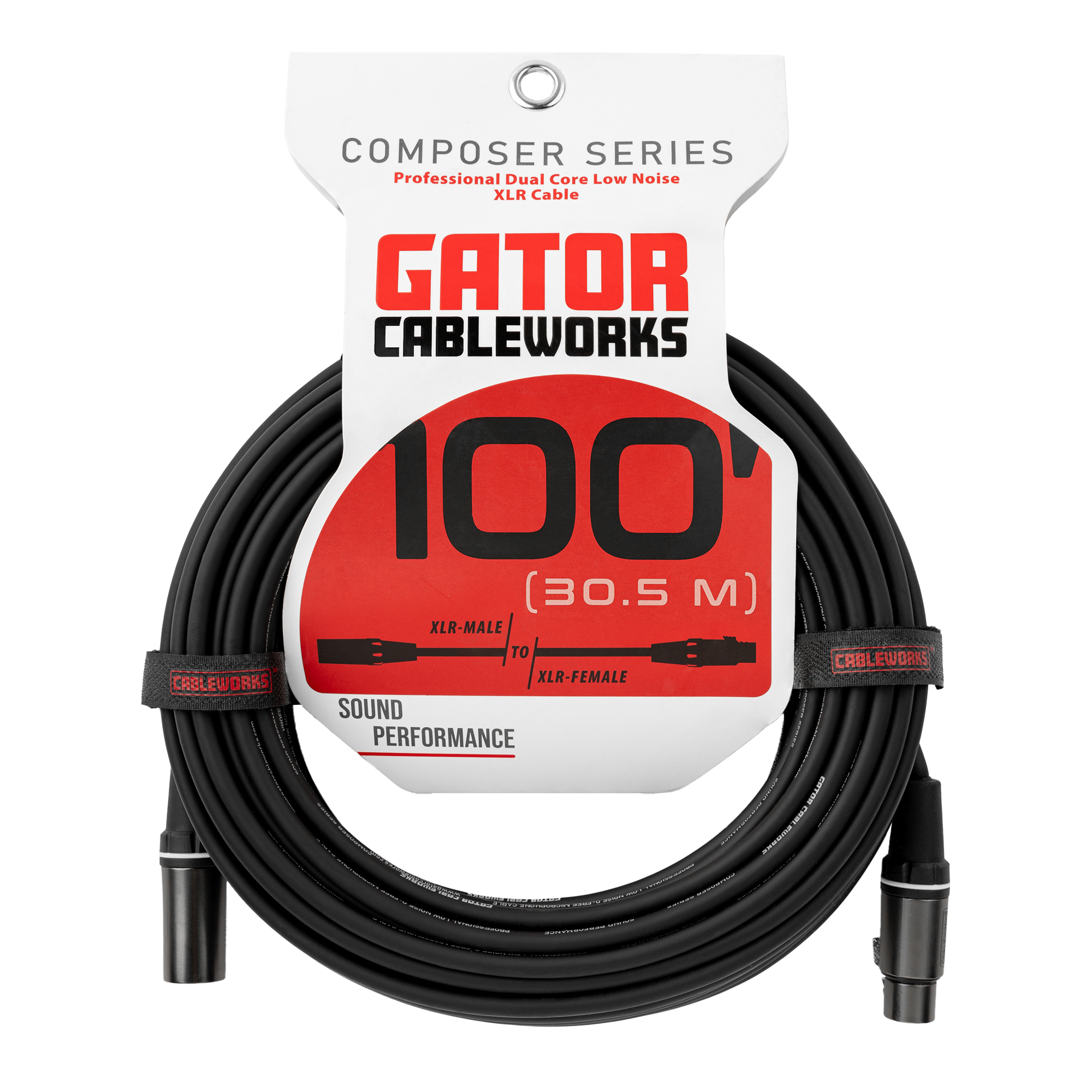 100 Foot XLR Microphone Cable - Composer