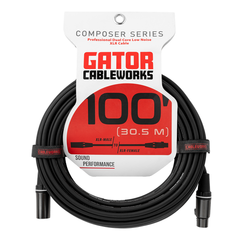 100 Foot XLR Microphone Cable - Composer