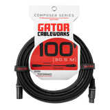 100 Foot XLR Microphone Cable - Composer