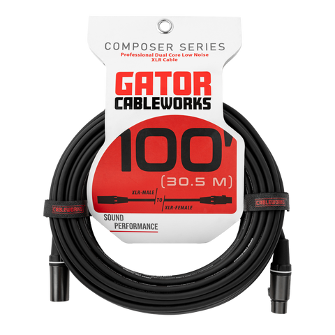 100 Foot XLR Microphone Cable - Composer