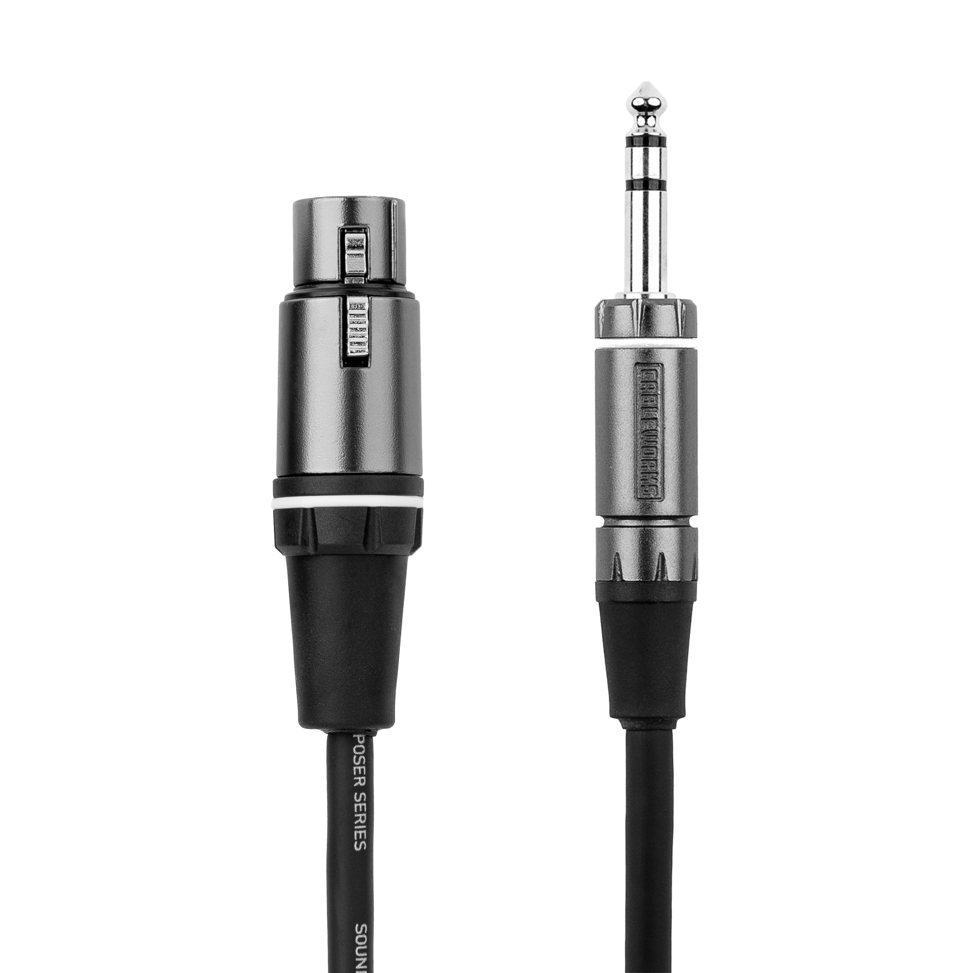 10 Foot XLR F to TRS Cable