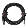 20 Foot XLR F to TRS Cable