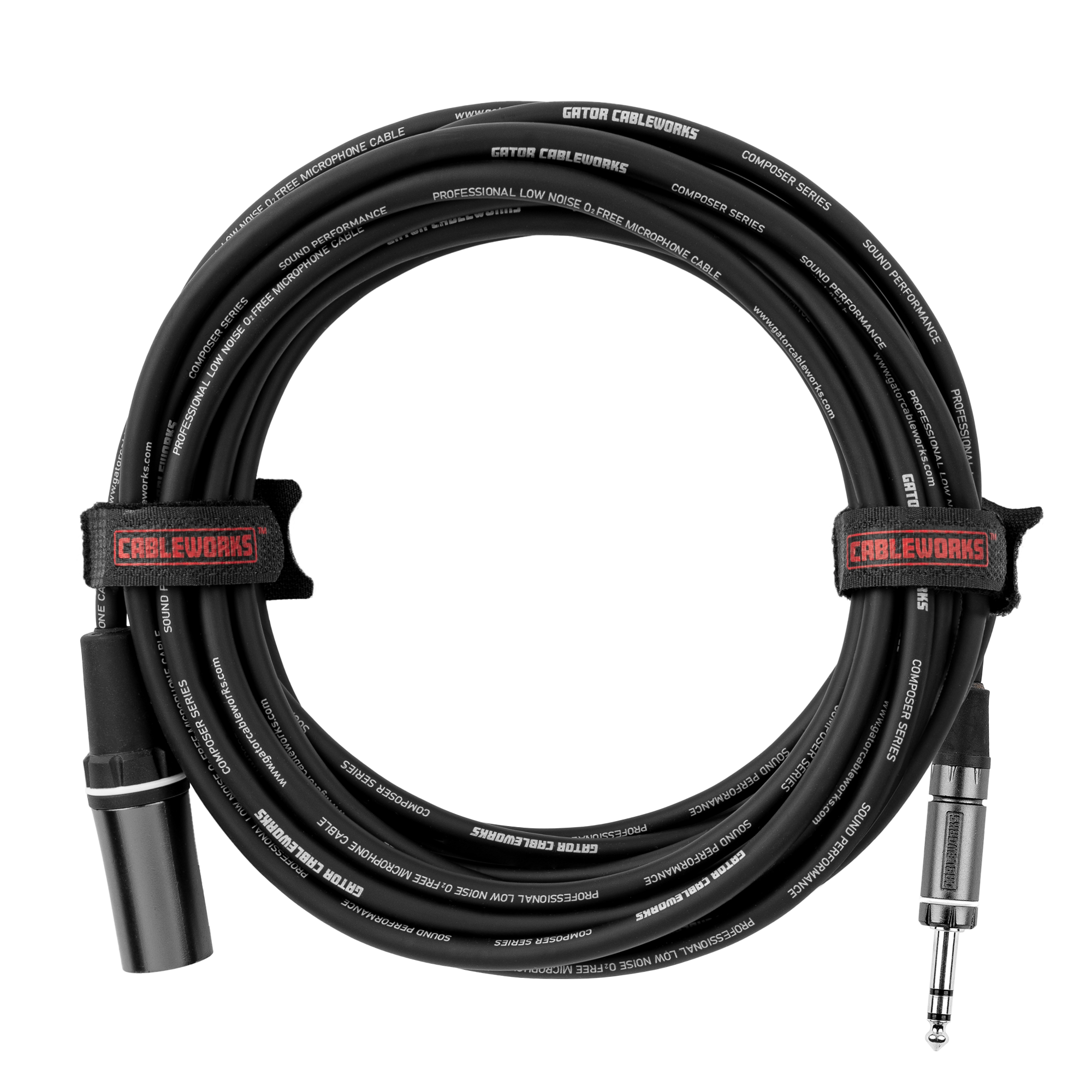 20 Foot XLR M to TRS Cable