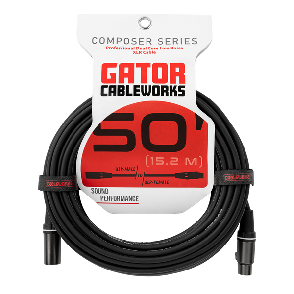 50 Foot XLR Microphone Cable - Composer