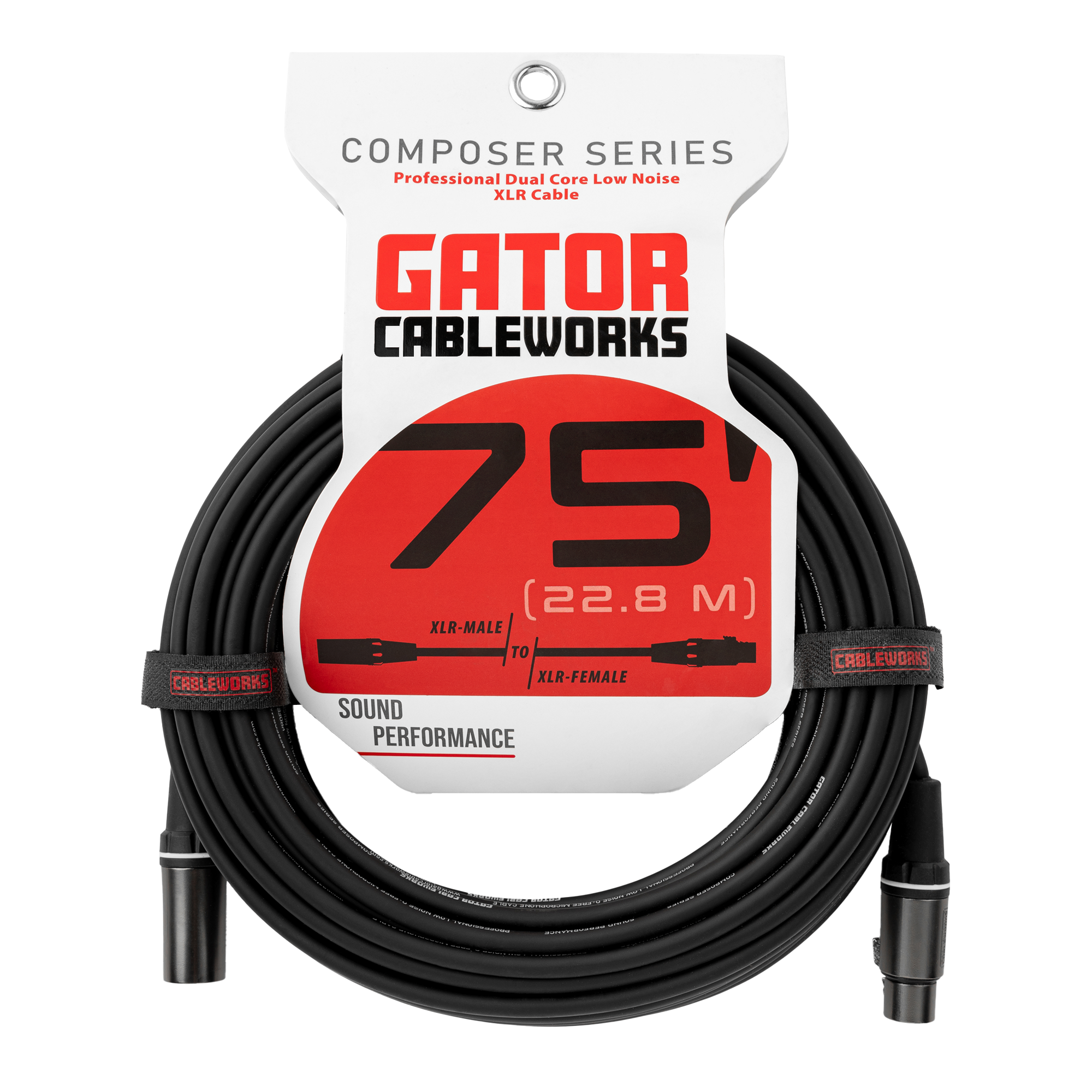 75 Foot XLR Microphone Cable - Composer