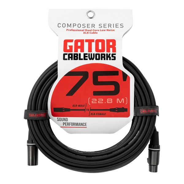 75 Foot XLR Microphone Cable - Composer