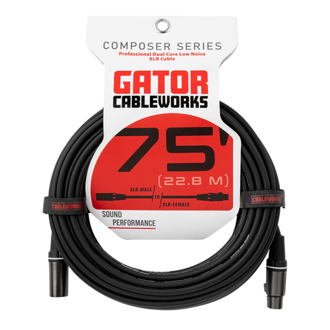 75 Foot XLR Microphone Cable - Composer