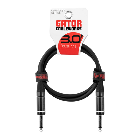 3 Foot Strt to Strt Instrument Cable - Headliner